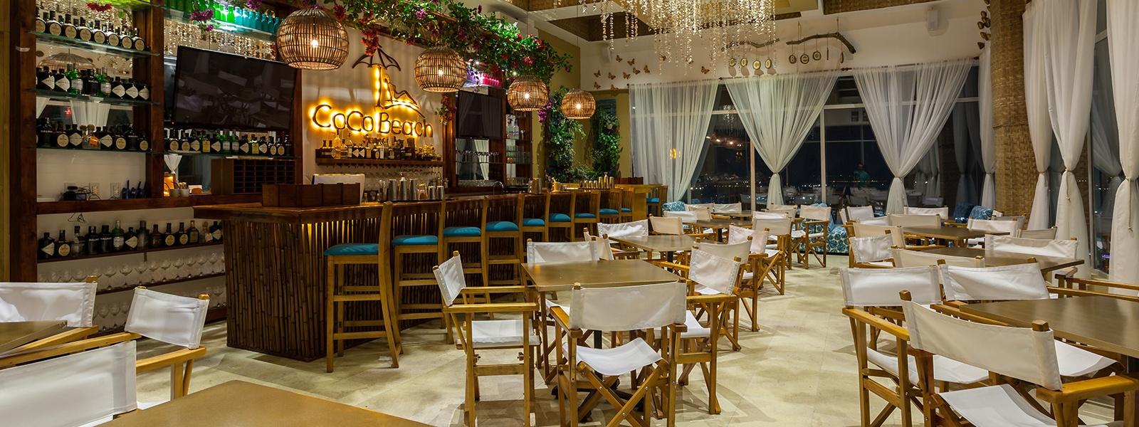 Ghl 콜렉션 바랑키야 호텔 외부 사진 Restaurant in the hotel